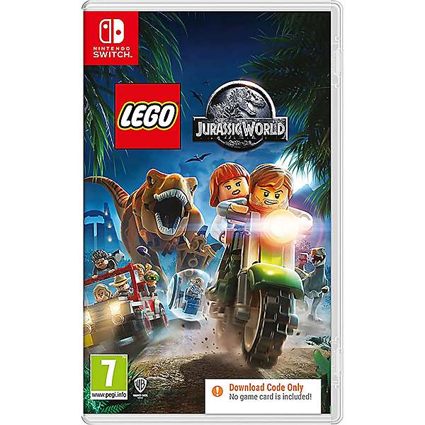 Lego jurassic world on sale codes nintendo switch